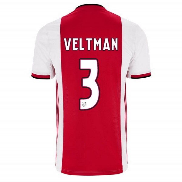 Camiseta Ajax 1ª Veltman 2019/20 Rojo